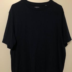 Croft & Barrow navy blue shirt